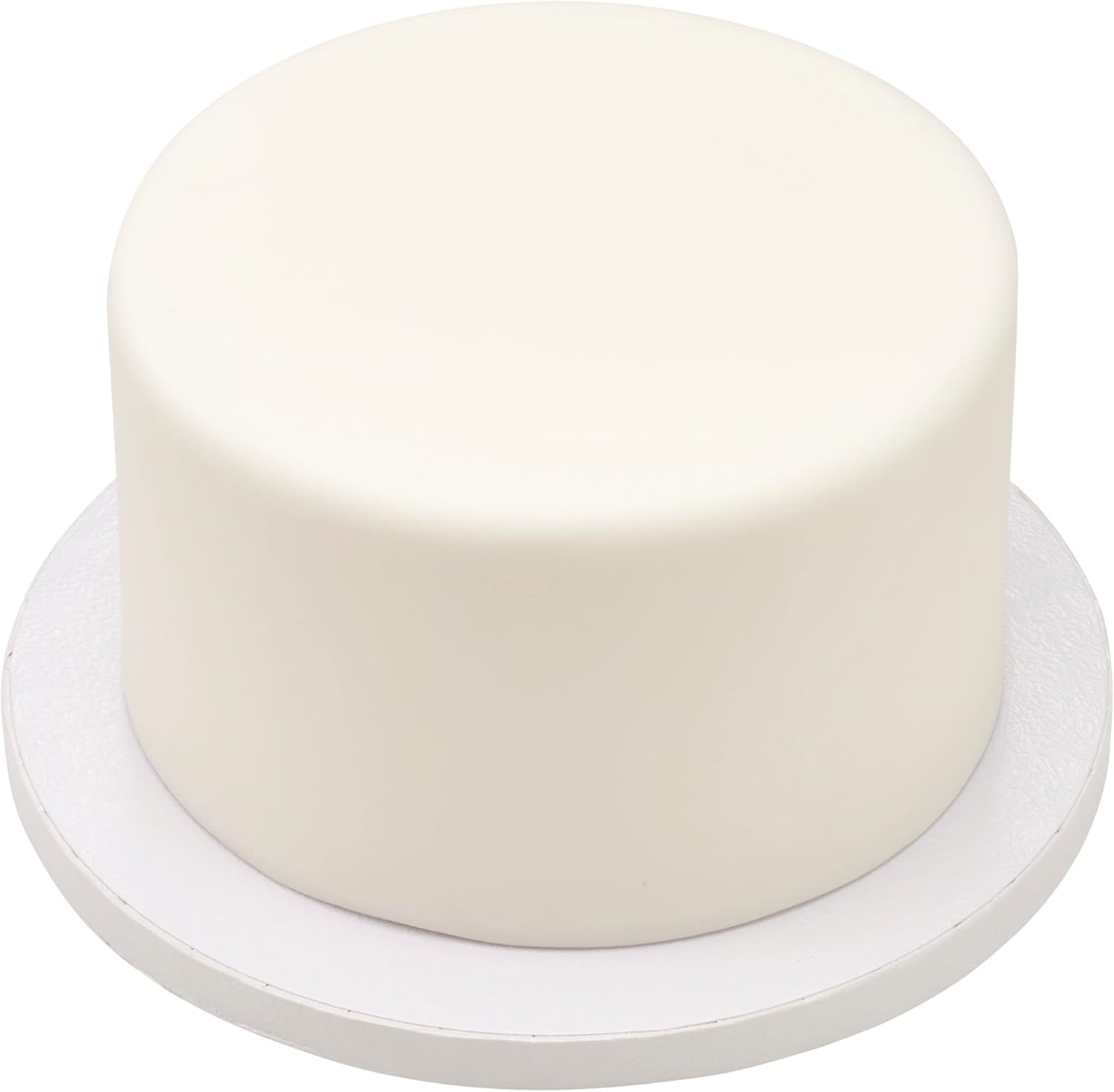 Satinara Fondant Glaseado  Blanco 2.2 LB  Preferido por profesionales para pasteles excepcionales, listo para enrollar, suave, fácil de usar para