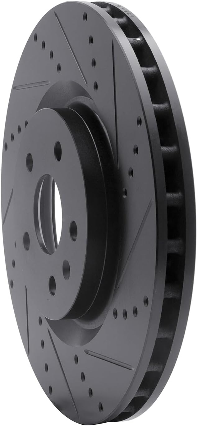 Rotor de freno de disco delantero derecholado del pasajero compatible con Chevrolet Camaro SS 2010 2011 2012 2013 2014 2015 PC-141670