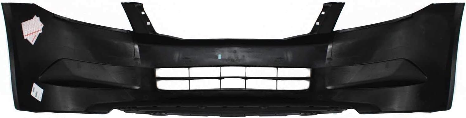 Garage-Pro Kit de cubierta de parachoques y amortiguador compatible con Honda Accord 2008 2009 2010, sedán, imprimado con refuerzo delantero