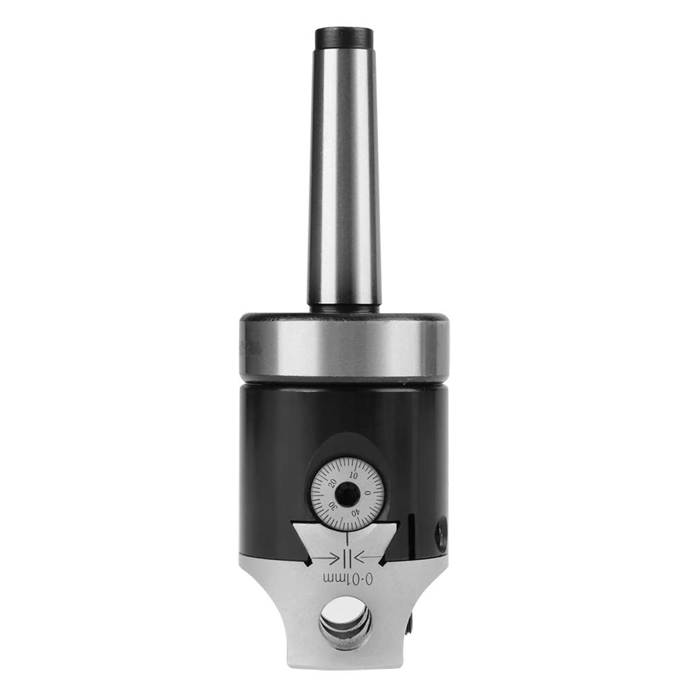 Juego de cabezales de mandrinado, barra de mandrinar de carburo MT2 -M10 F1-12 1.969 in cabezal de mandrinar con 9 piezas de barras de mandrinar de