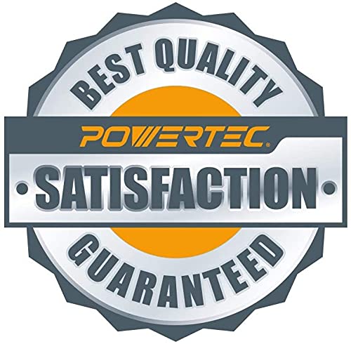POWERTEC Juego de 4 ruedas para banco de trabajo con opciones de montaje lateral y cargas de 400 libras, ruedas retráctiles de 2-12 pulgadas para