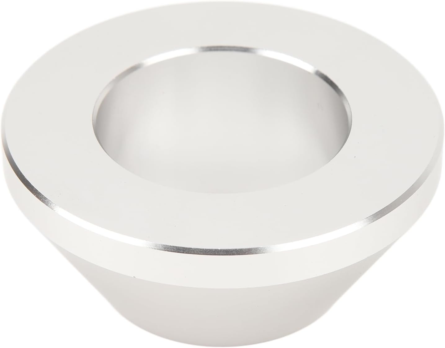 Cono de centrado para cambiador de neumáticos, manual resistente a los arañazos, acabado plateado mate, equilibrador de ruedas, cono de retención de