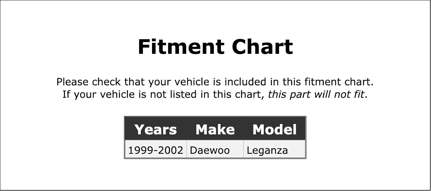 Cojinete de liberación de embrague compatible con Daewoo Leganza 1999 2000 2001 2002 PC-406465