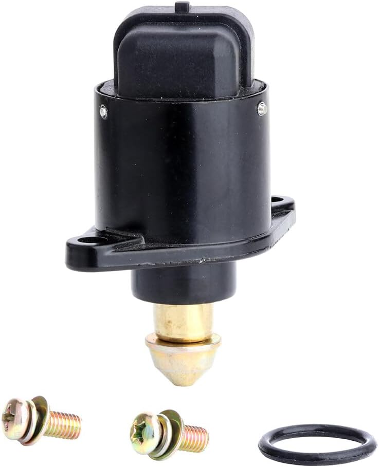 ROADFAR Válvula de control de aire de ralentí Válvula IAC para 1990-1997 para Jaguar Vanden PlasXJ6, 1995-1997 para Jaguar XJR, 1992-1996 para
