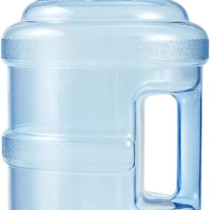 BESPORTBLE Botella de agua embotellada de 5 litros, tapa de corona de plástico, contenedor de botella de agua reutilizable para acampar al aire BESPORTBLE Botella de agua embotellada de 5 litros, tapa de corona de plástico, contenedor de botella de agua reutilizable para acampar al aire