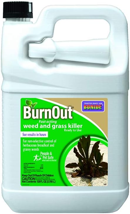 Bonide Products 7492 Burnout, herbicida de pasto y malezas listo para usar