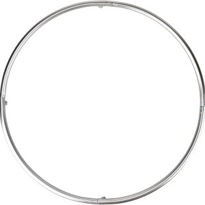 Homeford Corona de anillo con alambre ensamblable, 24 pulgadas, plata Homeford Corona de anillo con alambre ensamblable, 24 pulgadas, plata