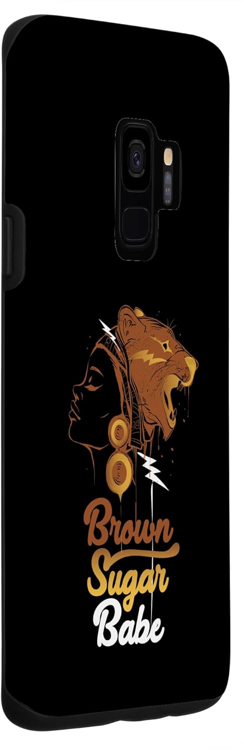 Funda para Galaxy S9 Brown Sugar Babe Proud Black Women African Pride