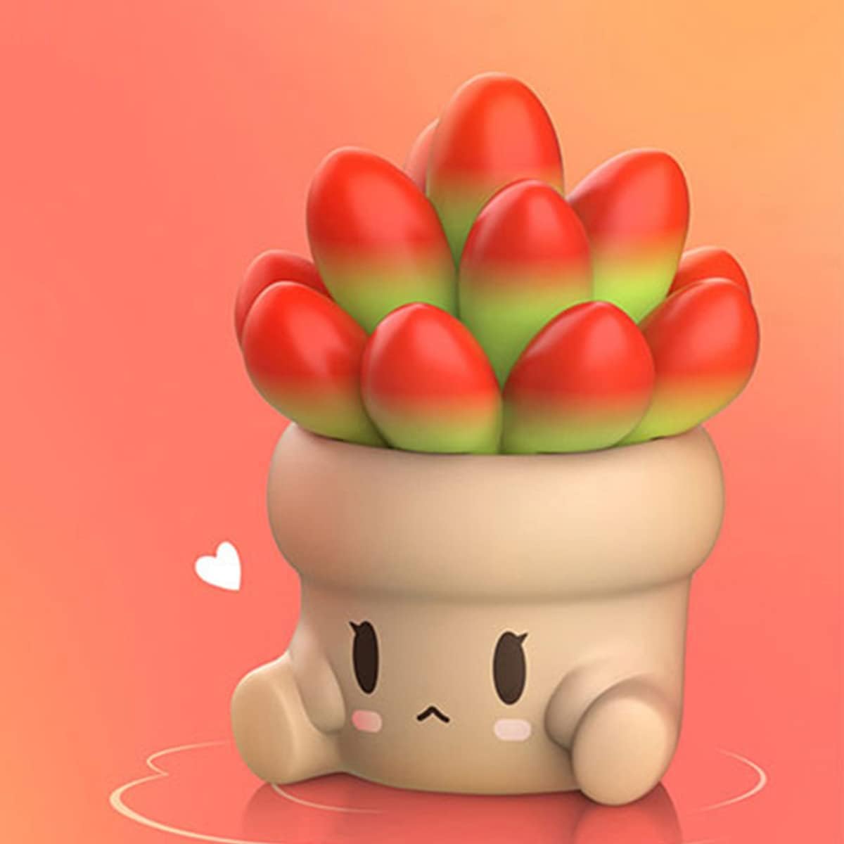 Hugging Succulents Series – Caja ciega de juguetes para niñas, figuras lindas, modelo de acción, caja misteriosa, regalo de cumpleaños, bolsa ciega