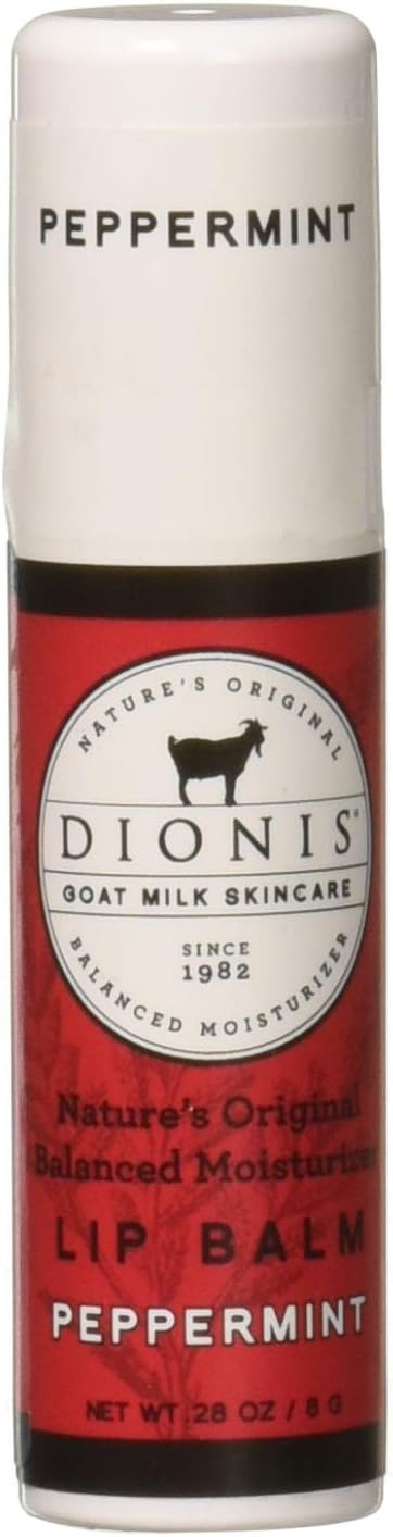 Dionis – Bálsamo labial perfumado con leche de cabra (0.28 onzas) – Fabricado en los Estados Unidos – Libre de crueldad animal y sin parabenos