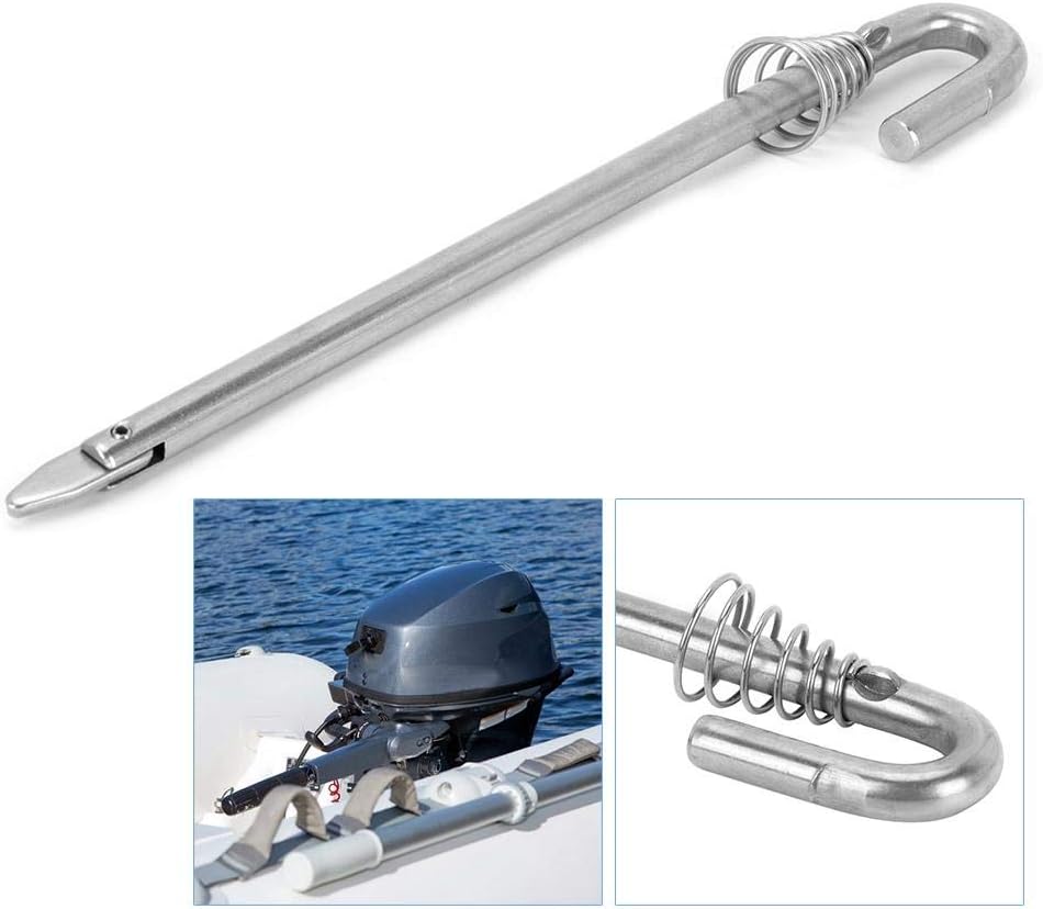 Terisass Accesorios de motor fuera de borda – 6894316000 Motores fuera de borda Motor Inclinación Barra Pin Lock Soporte para Yamaha