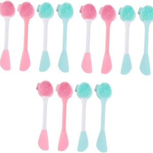Herramienta facial 12 piezas para el lavado de cepillo facial profundo delicado accesorios masajeadores mujeres limpieza de mano mujer mini Herramienta facial 12 piezas para el lavado de cepillo facial profundo delicado accesorios masajeadores mujeres limpieza de mano mujer mini