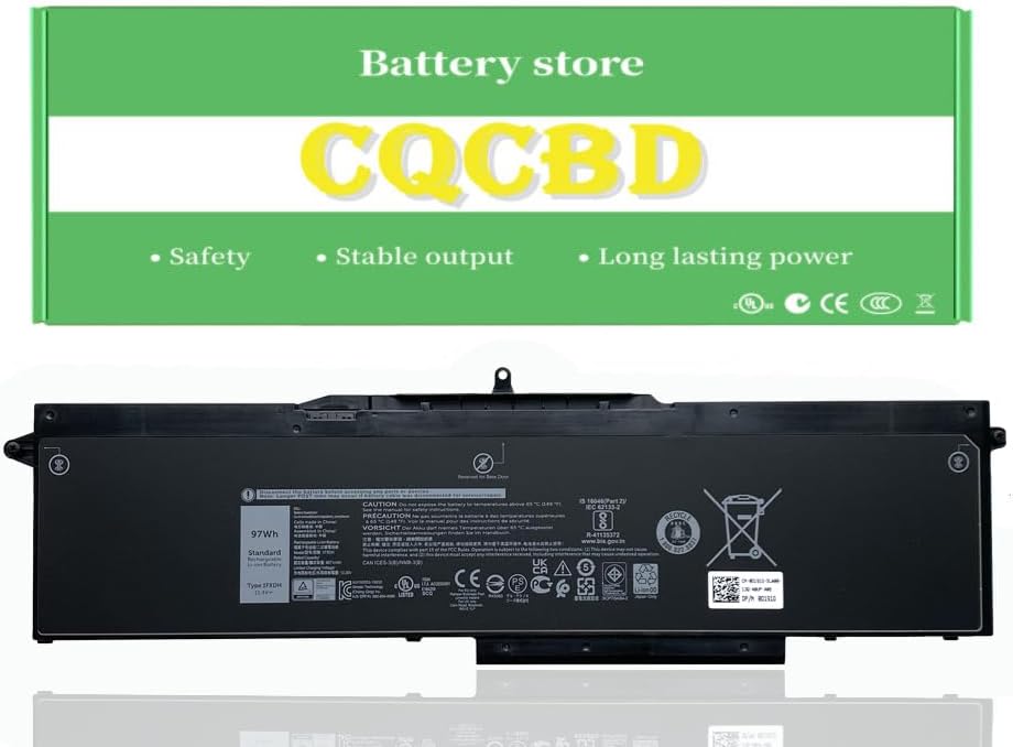 1FXDH – Batería para portátil Dell Latitude 15 5501 5511 E5501 E5511 para Dell Precision 3541 3551 Series 01WJT0 1WJT0 0D191G D191G (11.4V