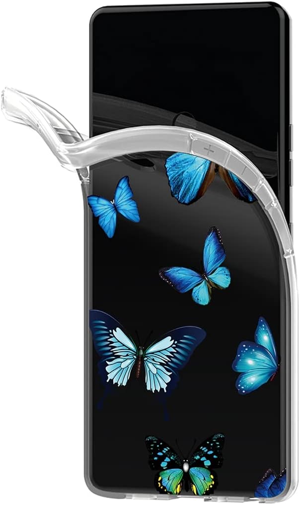 Vokuha Funda protectora para Samsung Galaxy J7 RefineJ7 2018J7 StarJ7V 2nd GenJ7 AeroJ7 Top Case para niñas, patrón delgado claro suave TPU goma
