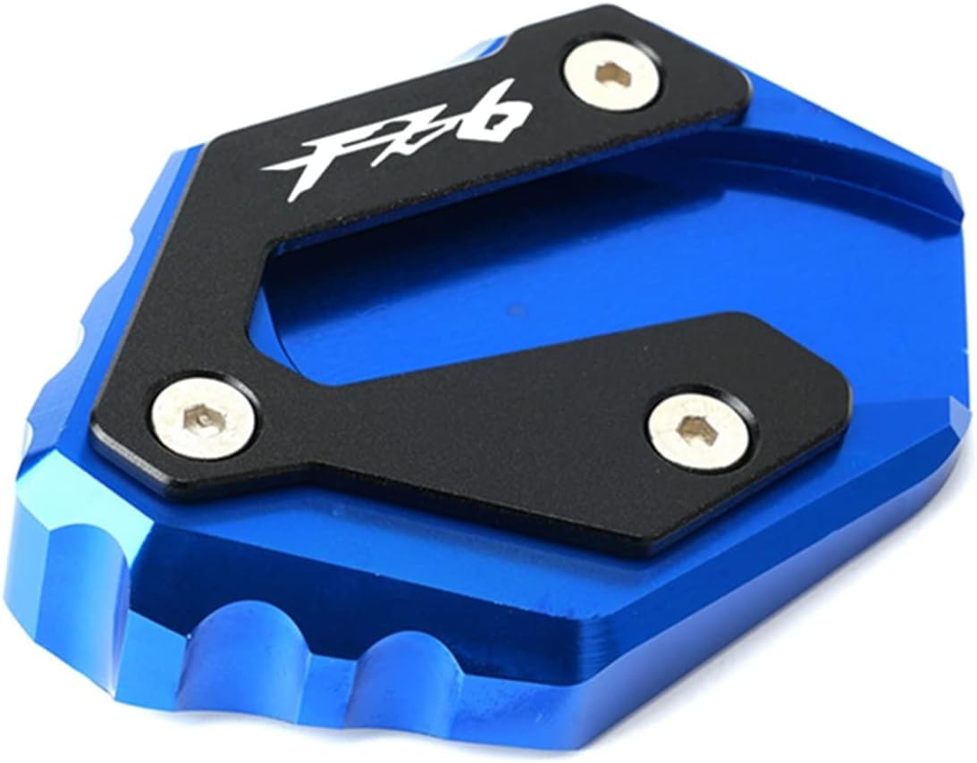 Para Yamaha para FZ1 para FZ 1 2006-2015 para FZ6 para FZ6R para FZ6-S2 2004-2009 Accesorios motocicleta aluminio Kickstand pie extensión Pad