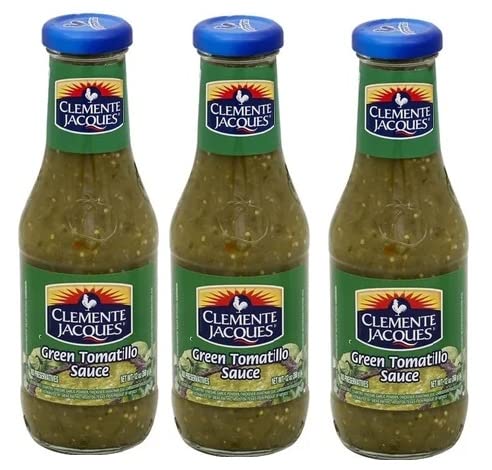 Salsa de Tomatillo Verde 3 Botellas Peso Neto 12.7 Oz (12.70 oz)