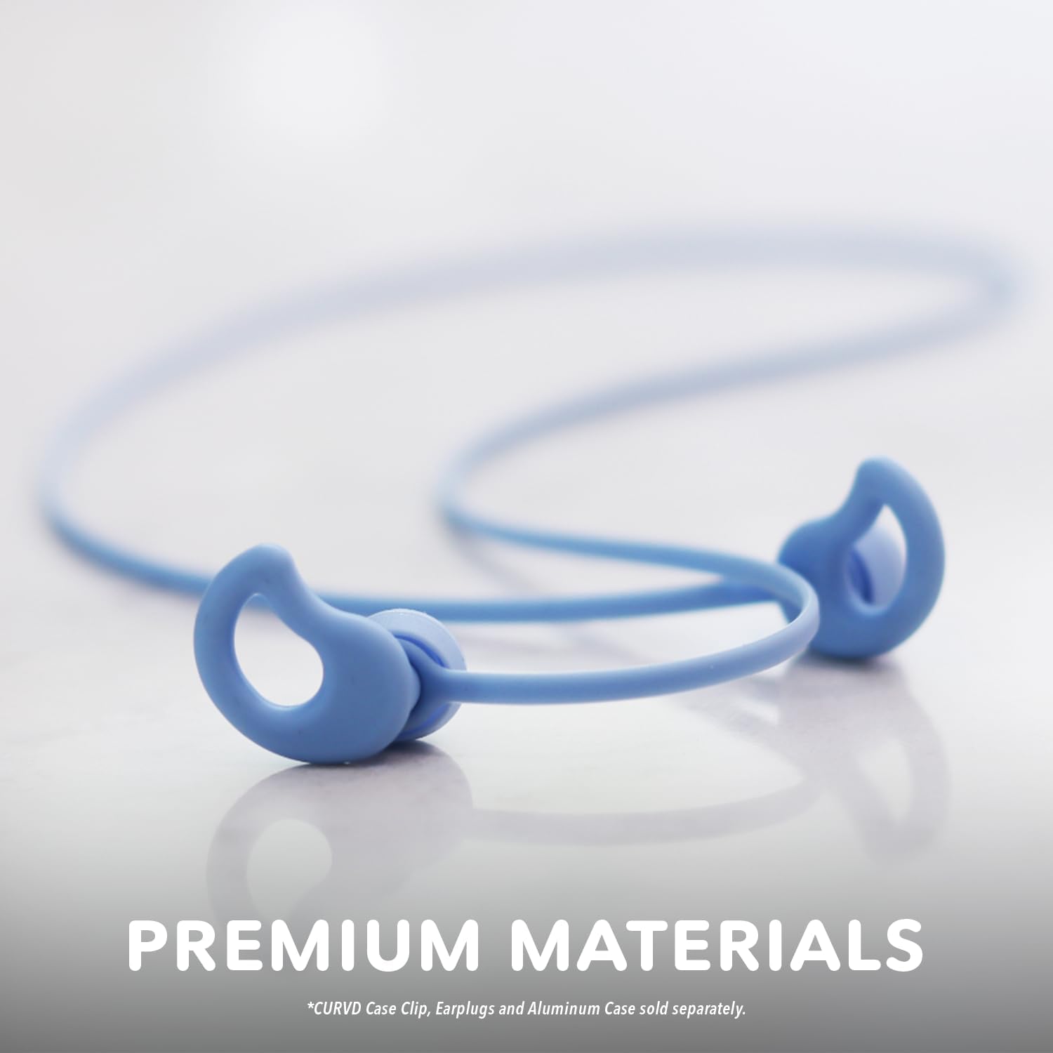 Cordón para tapones para los oídos, suave y duradero, flexible de silicona de alta calidad, funciona con la mayoría de tapones para los oídos con