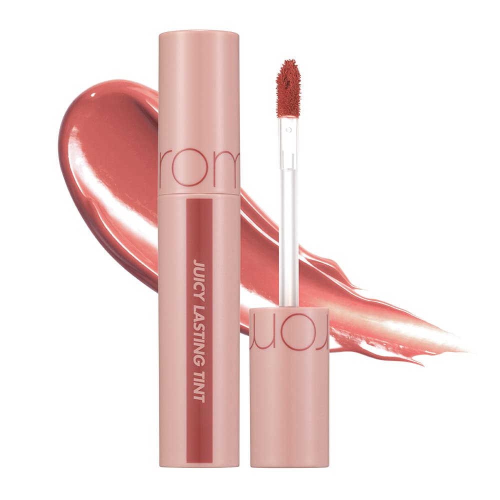 rom&nd Juicy Lasting – Tinte de labios de color intenso con acabado jugoso y brillante, de larga duración, efecto MLBB, hidratante, altamente