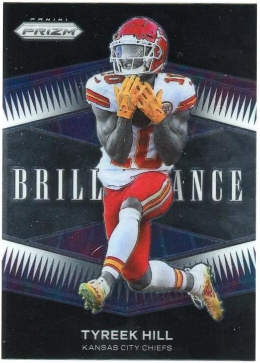 2021 Panini Prizm Brilliance #15 Tyreek Hill Kansas City Chiefs NFL Football Trading Card
