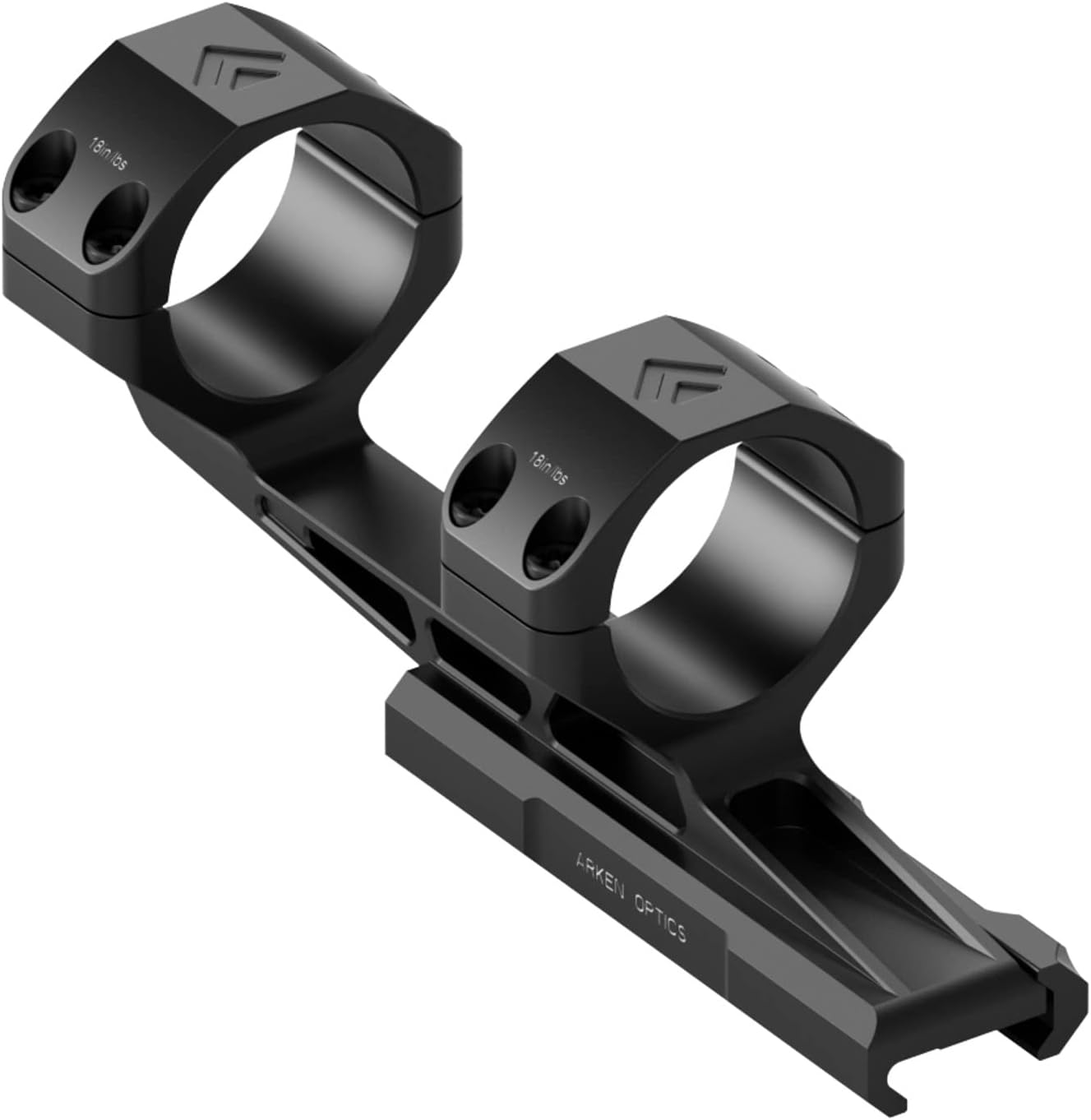 Arken Optics Montaje rígido del alcance del rifle ligero de Picatinny del soporte 0 del alcance del MOA de la precisión