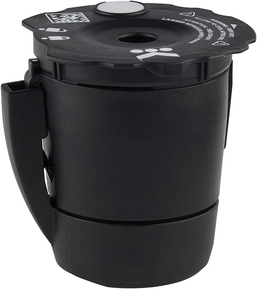 Filtro de cápsula de café reutilizable de acero inoxidable, fácil de instalar, tapa extraíble para un fácil llenado y limpieza, adecuado para