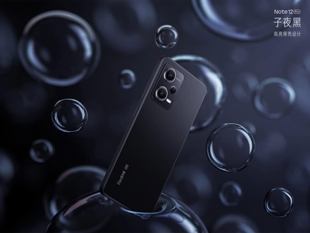 Xiaomi Redmi Note 12 Pro 5G + 4G (256 GB + 8 GB) cámara triple desbloqueada de fábrica de 6.67 pulgadas de 50 MP (solo TmóvilMetroMint USA Market) +