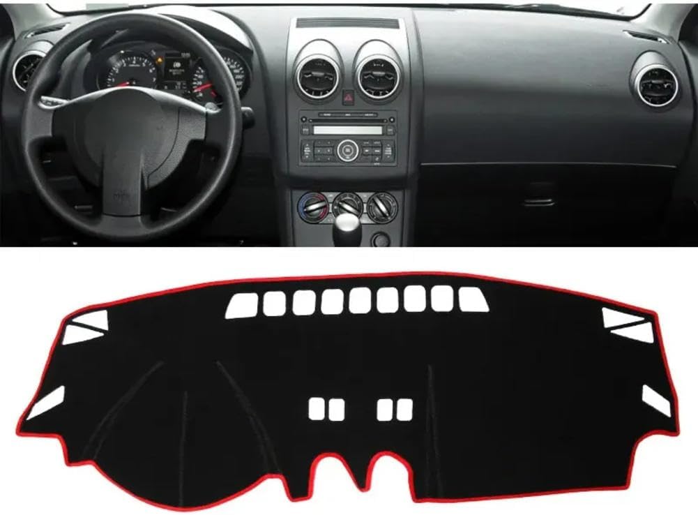 Para Nissan X-Trail X Trail T31 2008-2013, alfombrilla de cubierta de salpicadero de automóvil, almohadilla para parasol y panel de instrumentos,