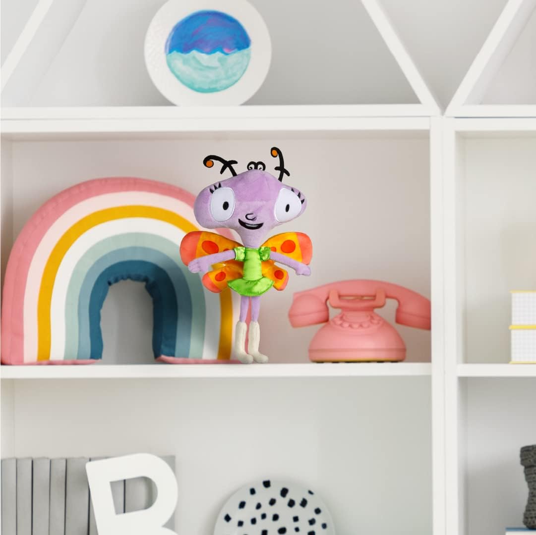 Carmen Muñeco de peluche  Let’s Go Luna! PBS Kids Cartoon Character  Juguete de peluche abrazable  11 pulgadas de alto  Let’s Go Luna