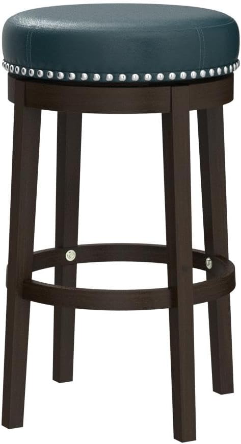Lexicon Kenmare Taburete giratorio de altura para pub (juego de 2), 29″ SH, verde