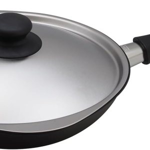 Sori Yanagi Magma Plate – Sartén de hierro, 9.8 pulgadas (9.8in), compatible con calefacción por inducción, tapa incluida Sori Yanagi Magma Plate – Sartén de hierro, 9.8 pulgadas (9.8in), compatible con calefacción por inducción, tapa incluida