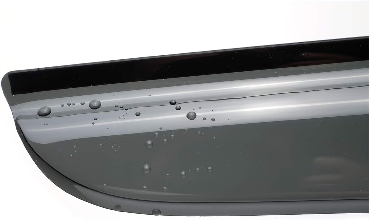 94236 Deflector de viento para ventana lateral, 4 piezas de montaje exterior, bonito juego de protectores de lluvia, visera de ventana para Toyota