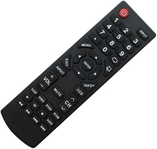 Mando a Distancia de Repuesto para Insignia Dynex NS-32E440A13 NS-46E480A13 NS-24E340A13 NS-24L240A13 NS-32L120A13 NS-40L240A13 LCD LED HDTV TV