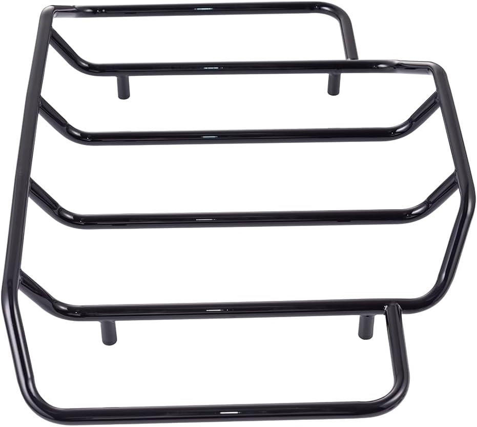 Portaequipajes negro Air Wing Tour Pack Top Rack Fit para el mercado de accesorios Hard Touring Pack Maleta Maleta