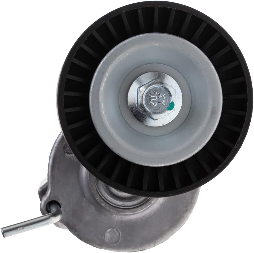 AUQDD 38427 Tensor de correa y conjunto de polea (para TDI 2.0L 1968cc 120Cid Diesel Turbo) apto para Audi A3 2010-201313-14 VW Beetle, 10-14 Golf,