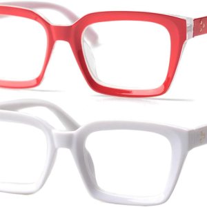 SOOLALA Marcos de anteojos grandes de gran tamaño, estilo vintage SOOLALA Marcos de anteojos grandes de gran tamaño, estilo vintage