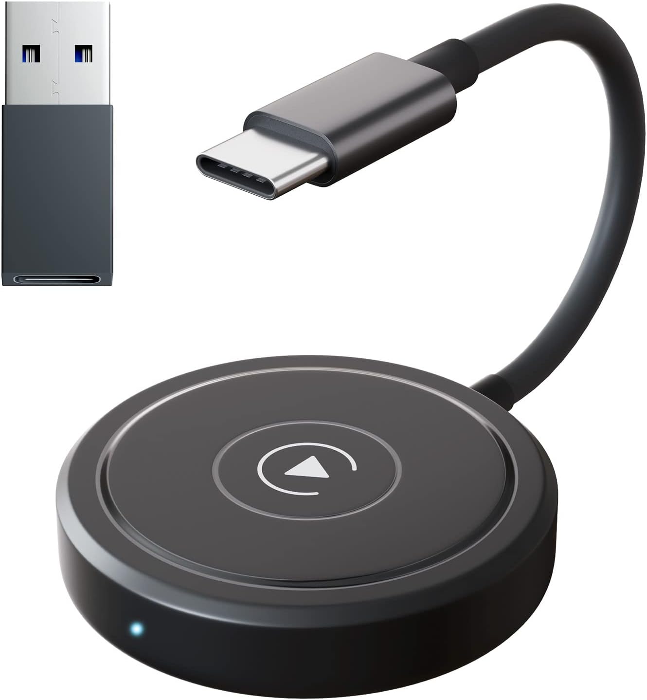 Apple Carplay – Adaptador inalámbrico 2022 actualizado Apple CarPlay Dongle para el CarPlay original con cable del automóvil, convierte el CarPlay