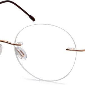 Eyekepper Gafas de Lectura sin Marco Mujeres – Lectores Redondos sin montura Hombres Oro +3.00 Eyekepper Gafas de Lectura sin Marco Mujeres – Lectores Redondos sin montura Hombres Oro +3.00