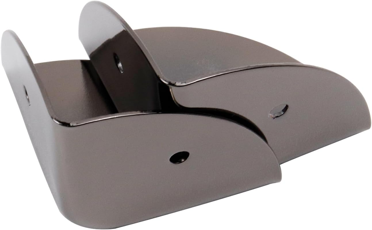 8 protectores de esquina triangular, protección de esquina de gabinete de 1.535 in1.54 pulgadas, protector de seguridad de esquina de mesa de madera