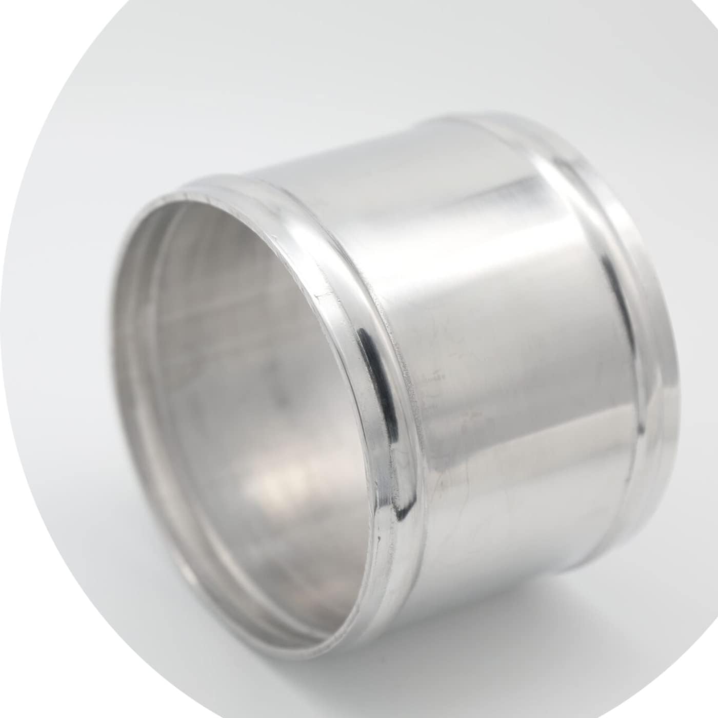 Manguera de aleación de aluminio 6061 de 5.000 in (5 pulgadas) de diámetro exterior, longitud 3 pulgadas (2.992 in), recto de 5 pulgadas 6061 de