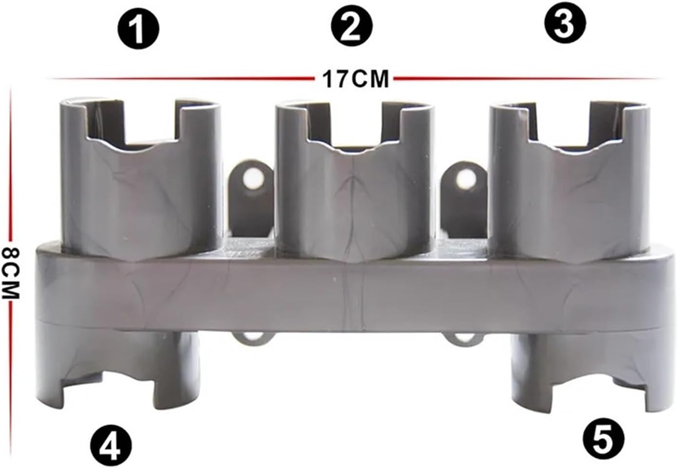 Lipski Accessory Storage Device Rack, Absolute Brush Tool Nozzle Base Bracket, Vacuum Cleaner Parts, Compatible for Dyson V7 V8 V10 V11
