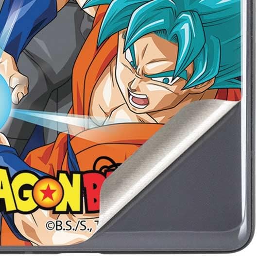 Skinit Calcomanía para teléfono compatible con Google Pixel 7a, diseño oficial de Dragon Ball Super Goku Vegeta Super Ball