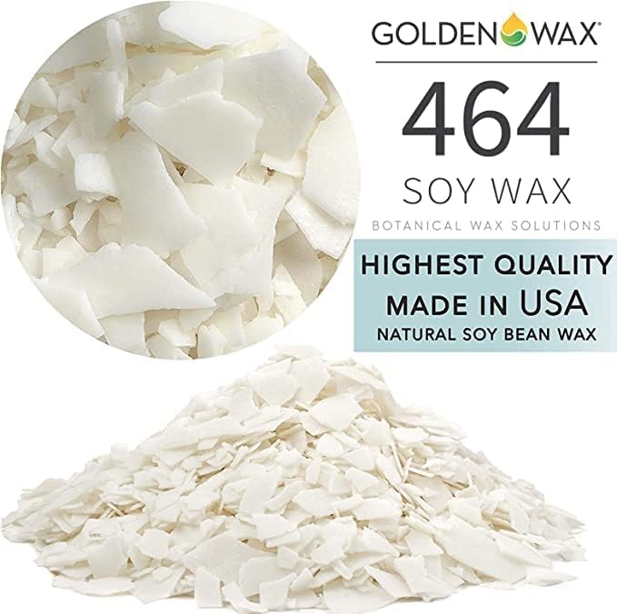 Cera de soja natural 464 de Golden Wax 33 libras