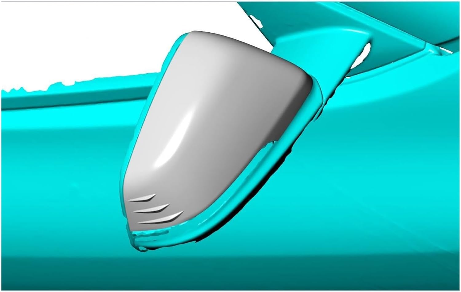 Modify Luxury Dry Carbon Fiber Car Rearview Mirror Covers for Toyota Supra A90 2019-2020