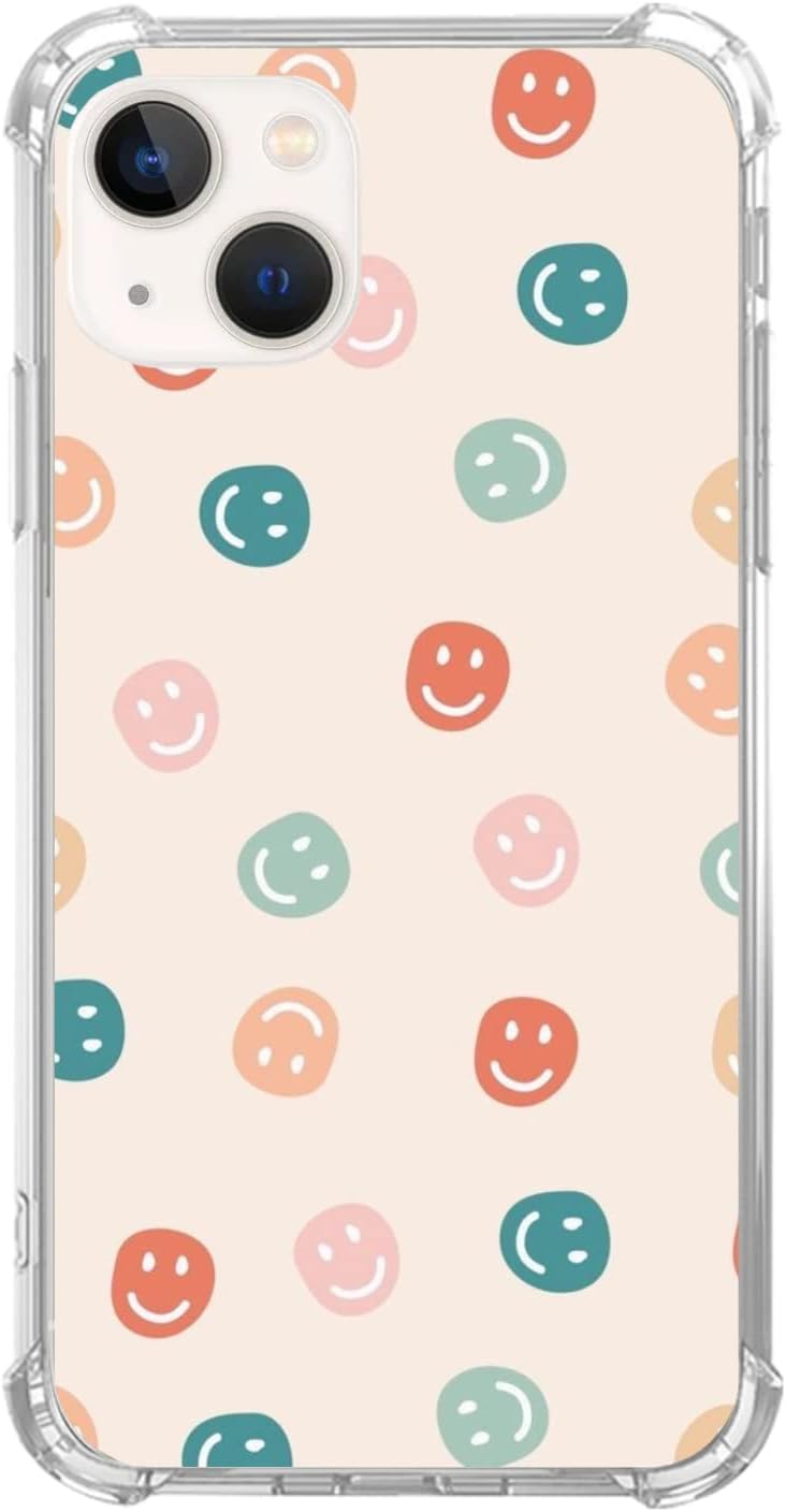 Funda para iPhone 15 con diseño para mujeres y niñas, TPU suave, delgada, protectora, única, moderna, funda para teléfono
