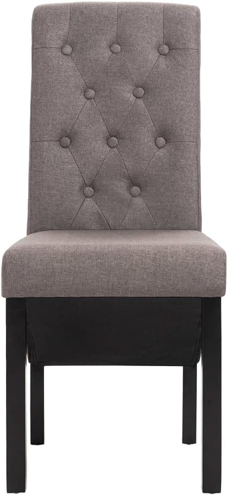 Dining Chairs,Dining Room Chairs,Kitchen Chairs Suitable for Daily Meals Or Special Events Such As Meetings, Weddings and Celebrations. 2 Pcs Taupe