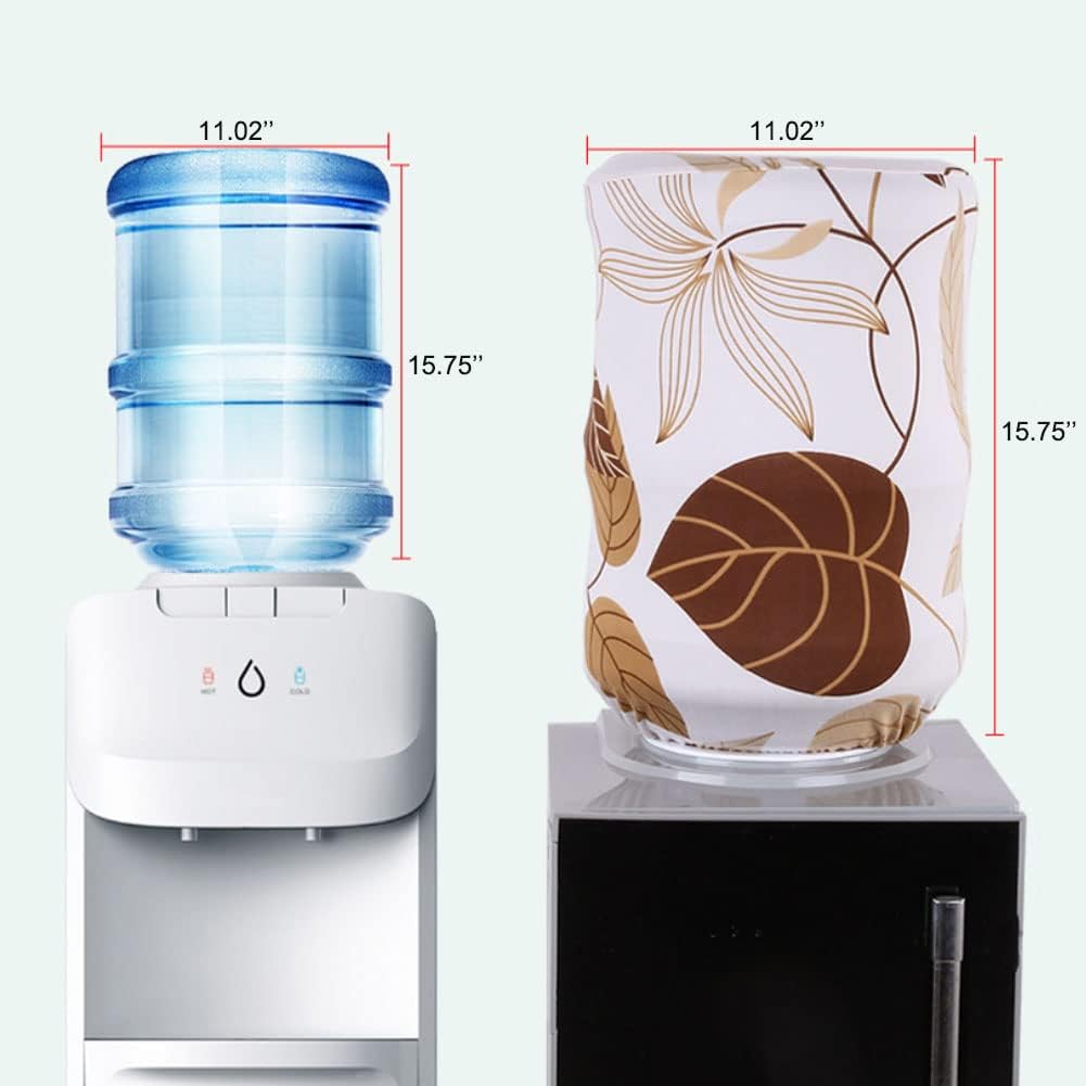 ZUYYON Dispensador de agua, cubierta antipolvo de tela duradera a prueba de polvo para enfriador de agua, funda protectora de muebles reutilizable,