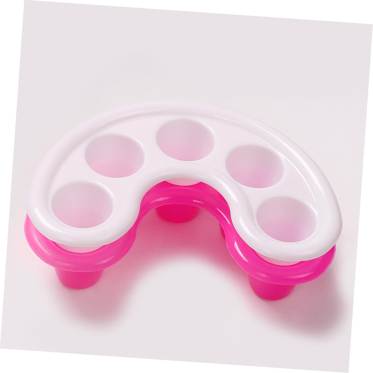FOMIYES Cuenco de remojo de uñas, 2 unidades, cuenco de remojo de uñas, accesorio de arte de uñas, recipiente para exfoliación, recipiente de remojo
