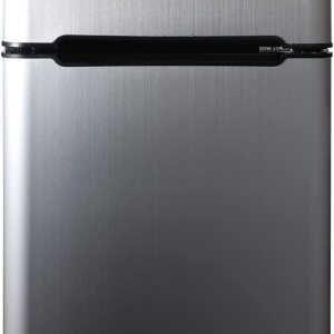 Equator Advanced Appliances Conserv Refrigerador compacto de 2 puertas de 19 pulgadas de acero inoxidable 4.5cf puerta reversible 110V Equator Advanced Appliances Conserv Refrigerador compacto de 2 puertas de 19 pulgadas de acero inoxidable 4.5cf puerta reversible 110V