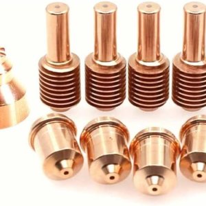 Plasma 420118 – Linterna de corte 30XP Electrode 420120 Punta 420118 Boquilla Drag Shield 420116 Piezas de repuesto PK11 Plasma 420118 – Linterna de corte 30XP Electrode 420120 Punta 420118 Boquilla Drag Shield 420116 Piezas de repuesto PK11