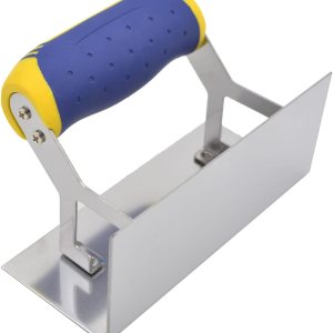 Herramienta de esquina para paneles de yeso, cortador de hormigón, paleta de esquina interior de 6 x 2.5 pulgadas, herramienta profesional de acero Herramienta de esquina para paneles de yeso, cortador de hormigón, paleta de esquina interior de 6 x 2.5 pulgadas, herramienta profesional de acero
